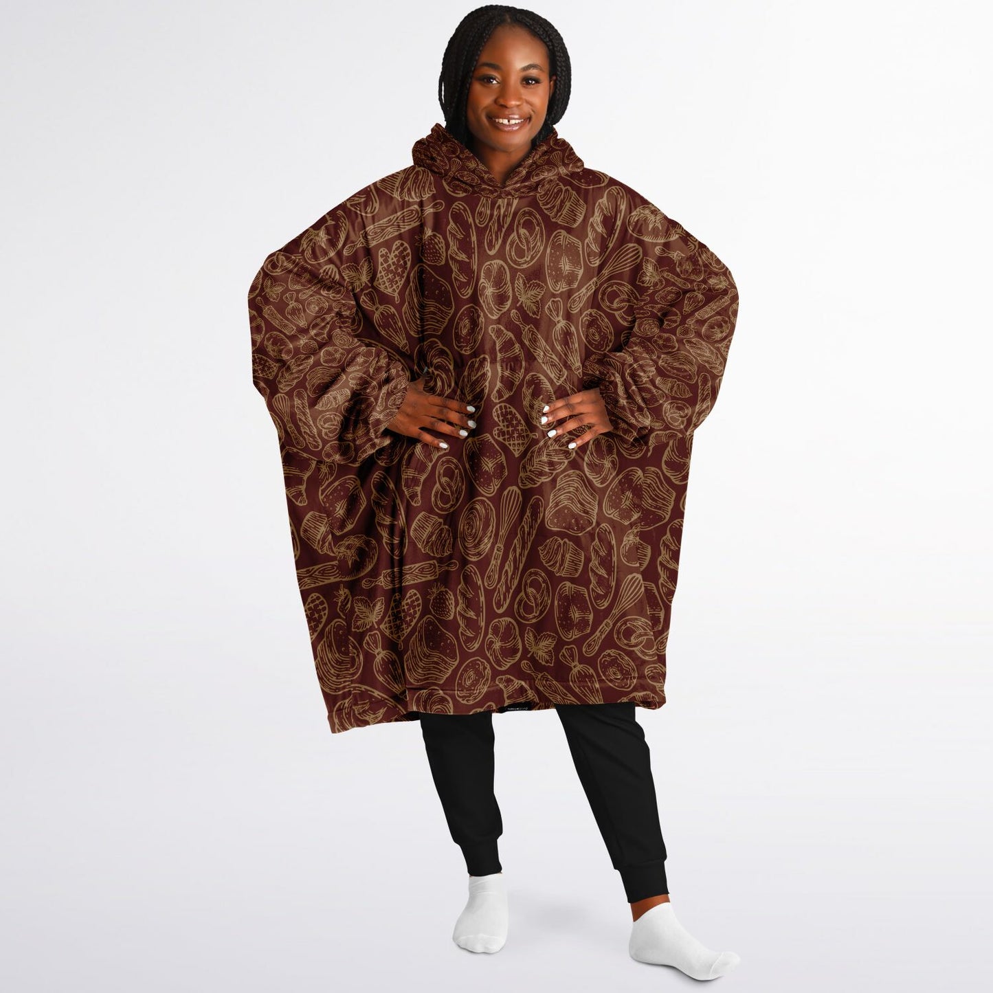 Maroon Baking Snug Hoodie
