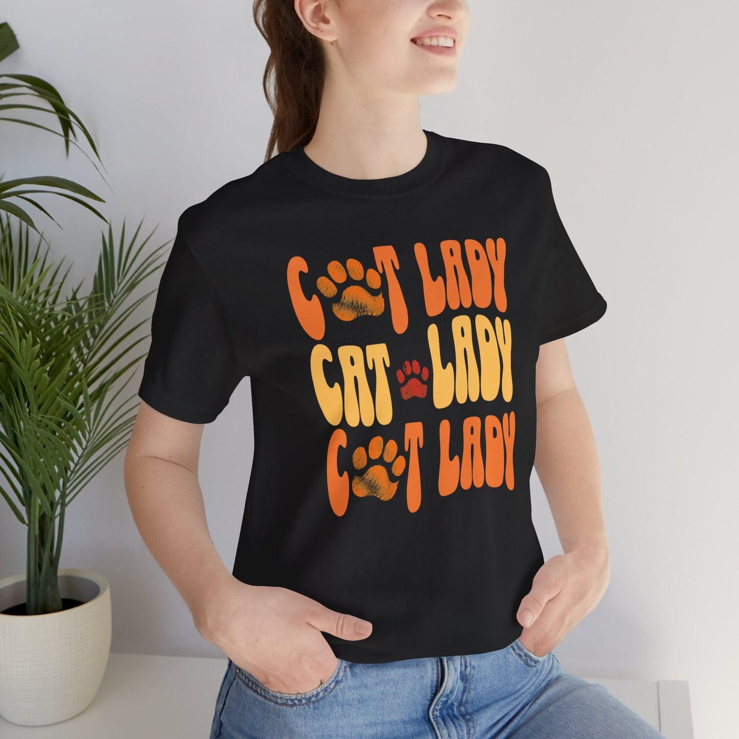 Cat Lady Summer Tee - Morning Mate Design