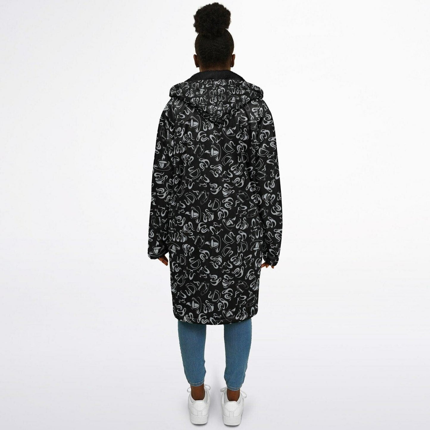 Silver Crazy Cup Sipper Cloak - Morning Mate Design