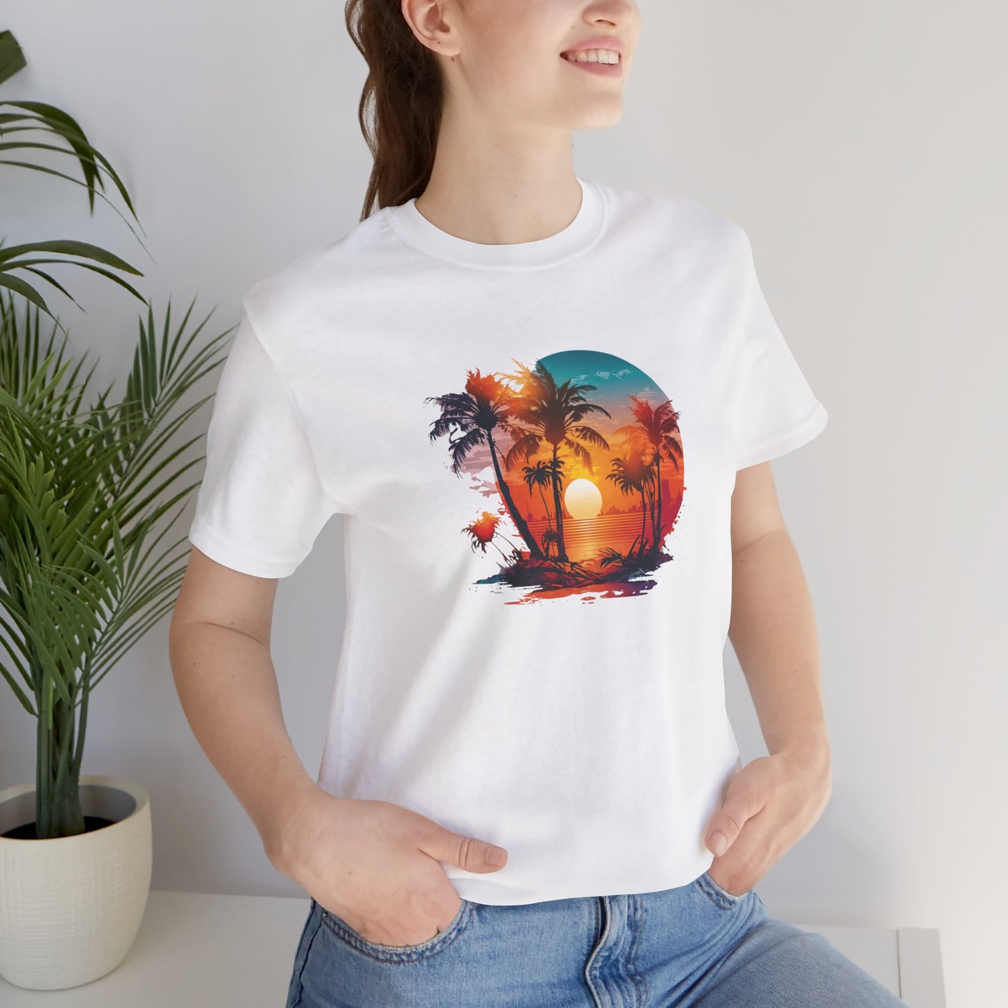 Sunset T-Shirt - Morning Mate Design