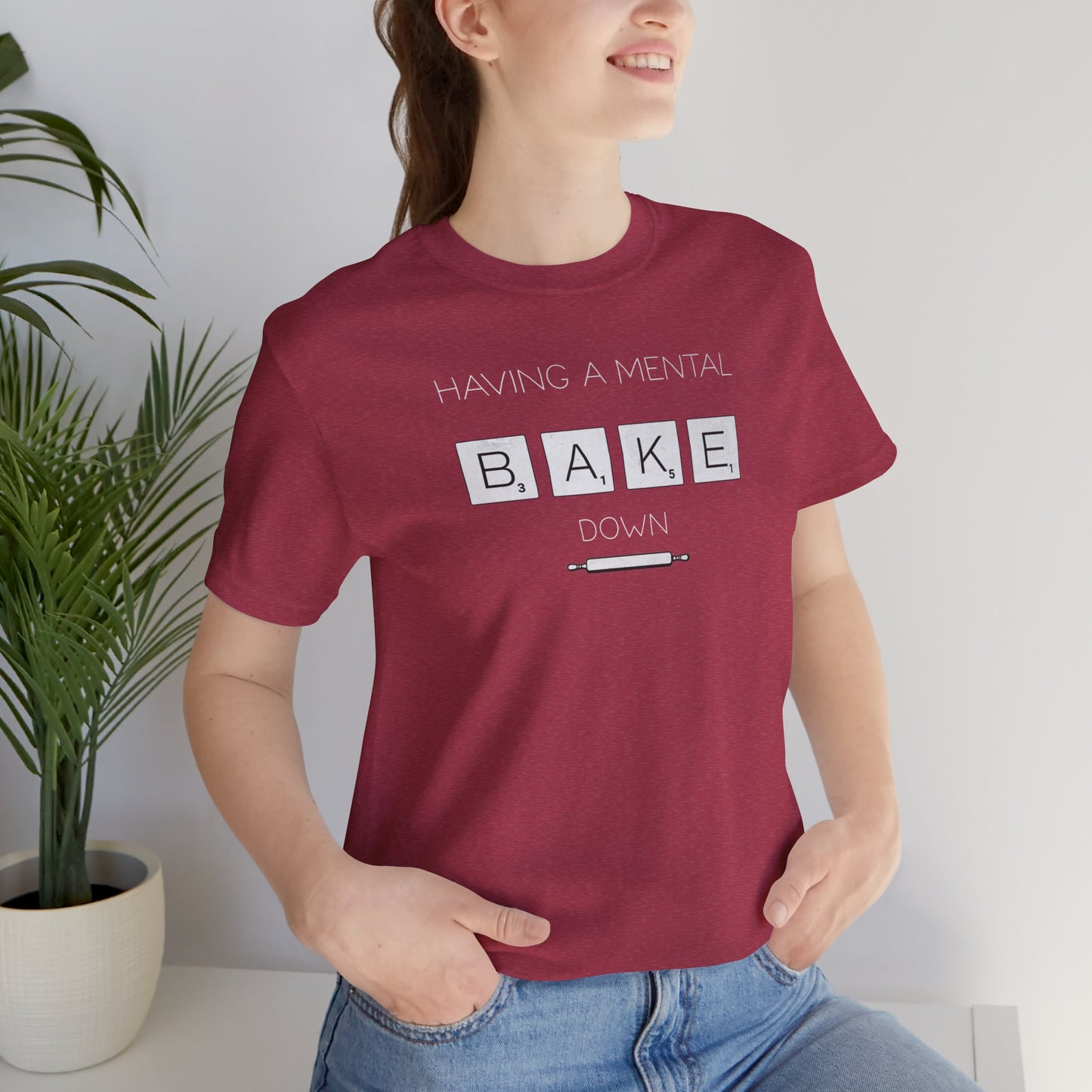 Having a Mental Bakedown Tokens Tee - Morning Mate Design