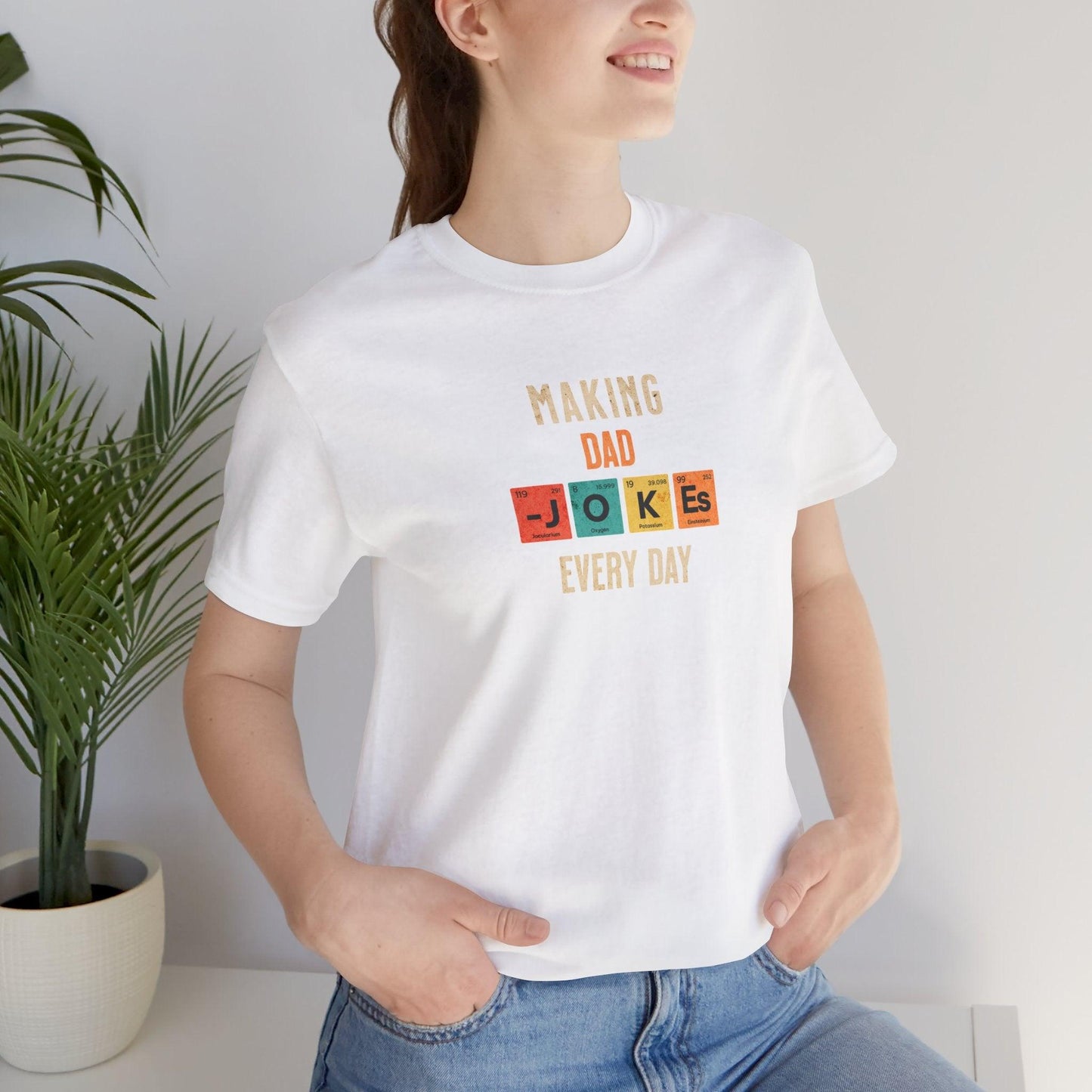 Making Dad Jokes Every Day T-Shirt - Morning Mate Design
