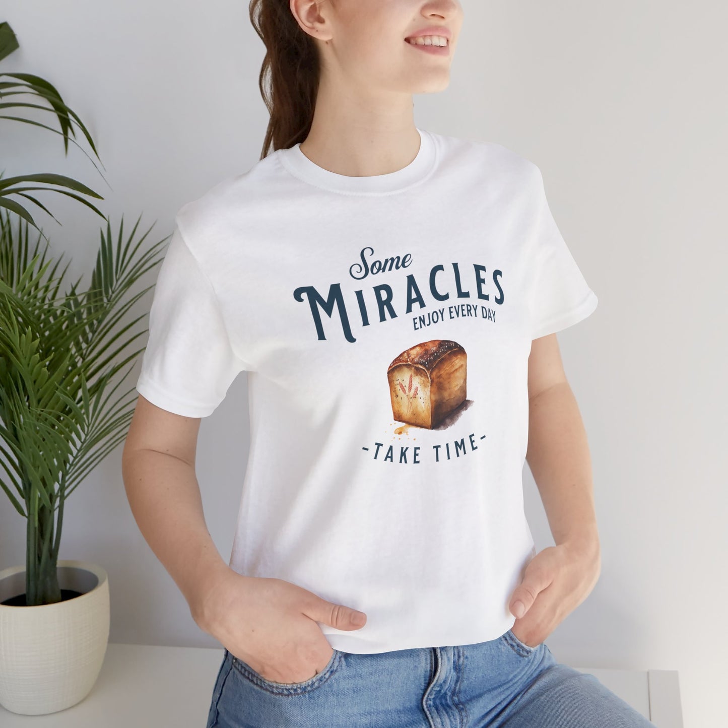 Some Miracles Take Time Tee - Morning Mate Design