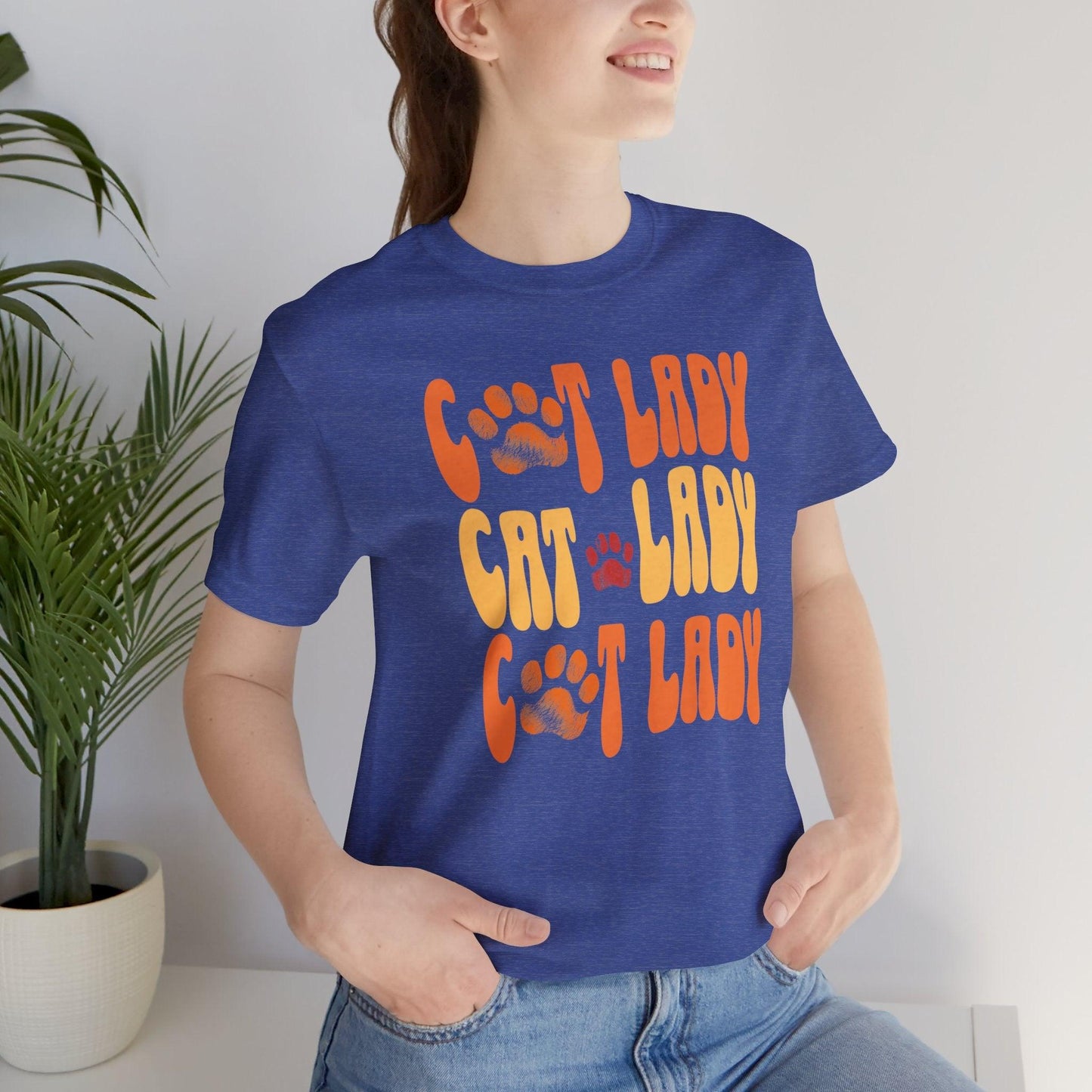 Cat Lady Summer Tee - Morning Mate Design
