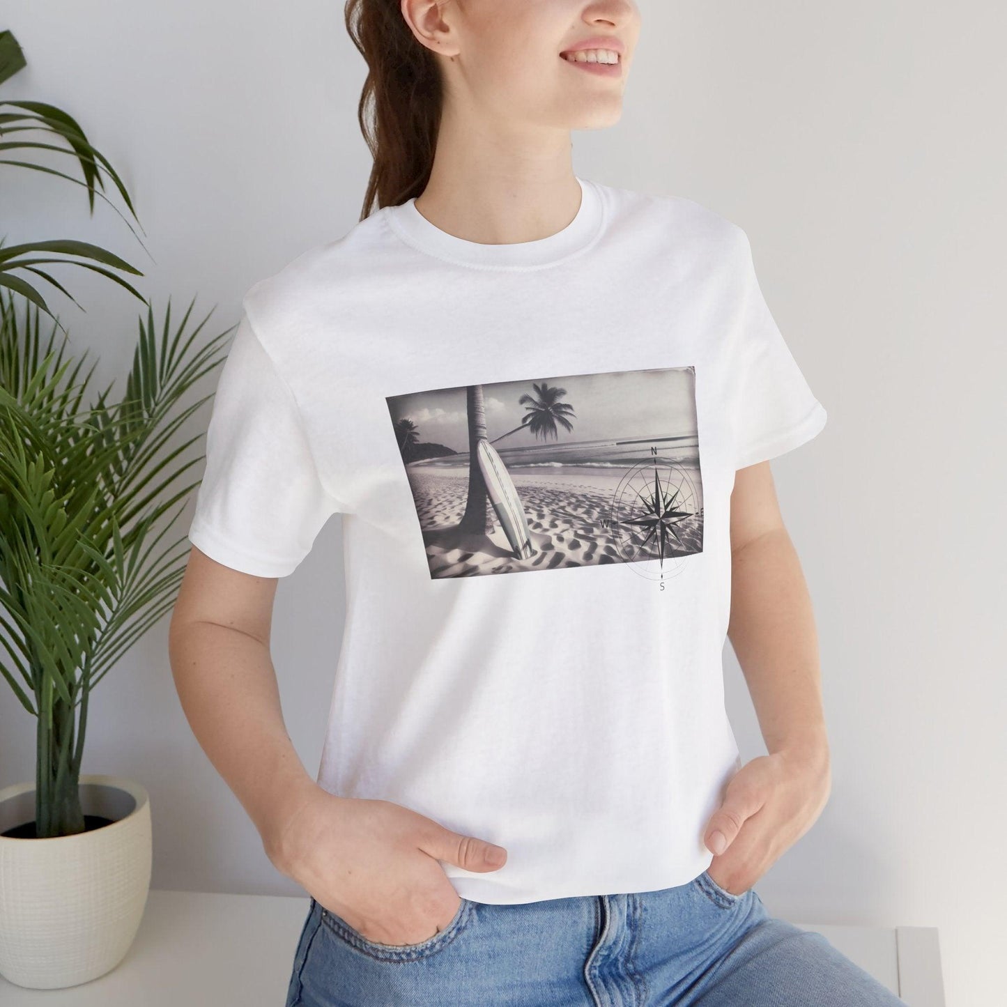 Summer Beach T-Shirt - Morning Mate Design