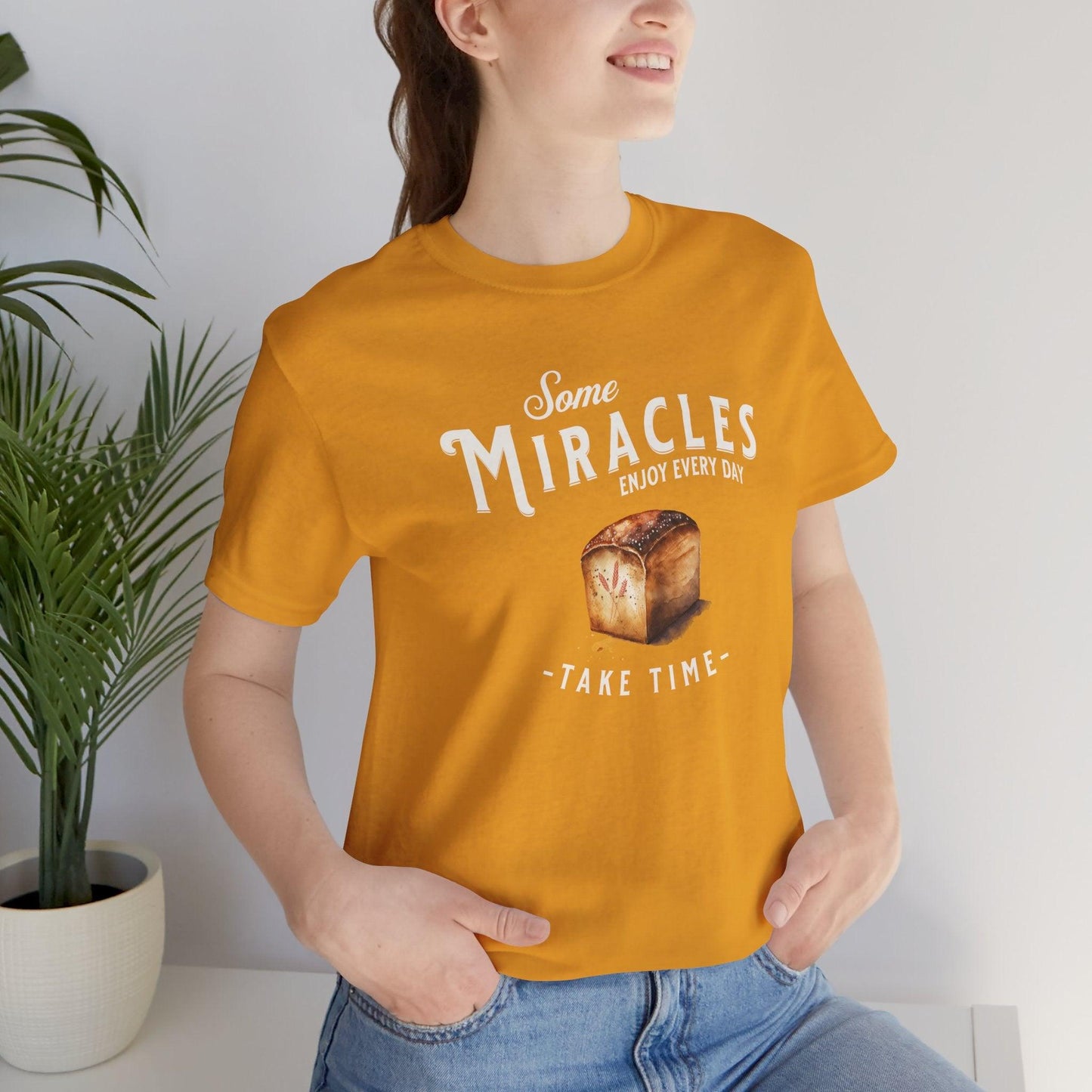 Some Miracles Take Time Tee - Morning Mate Design