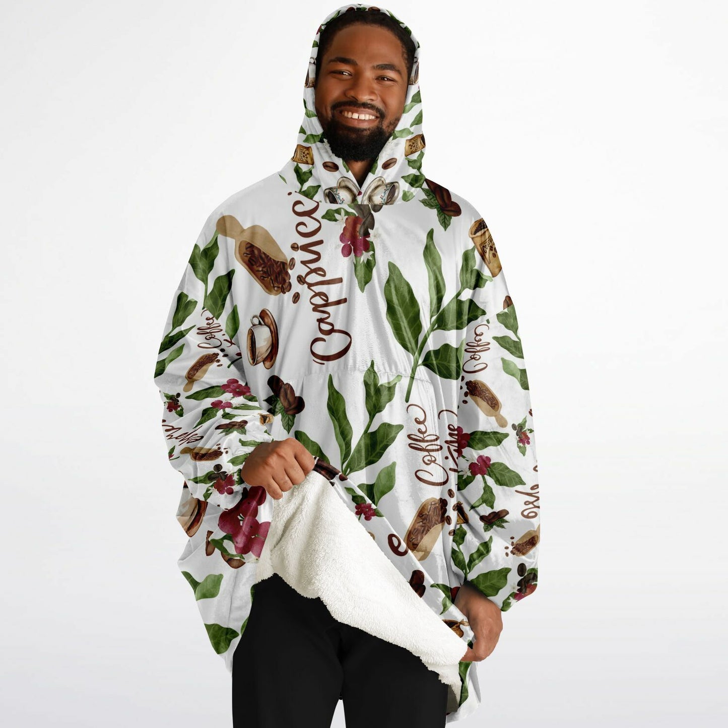 Coffee Leaves Snug Hoodie