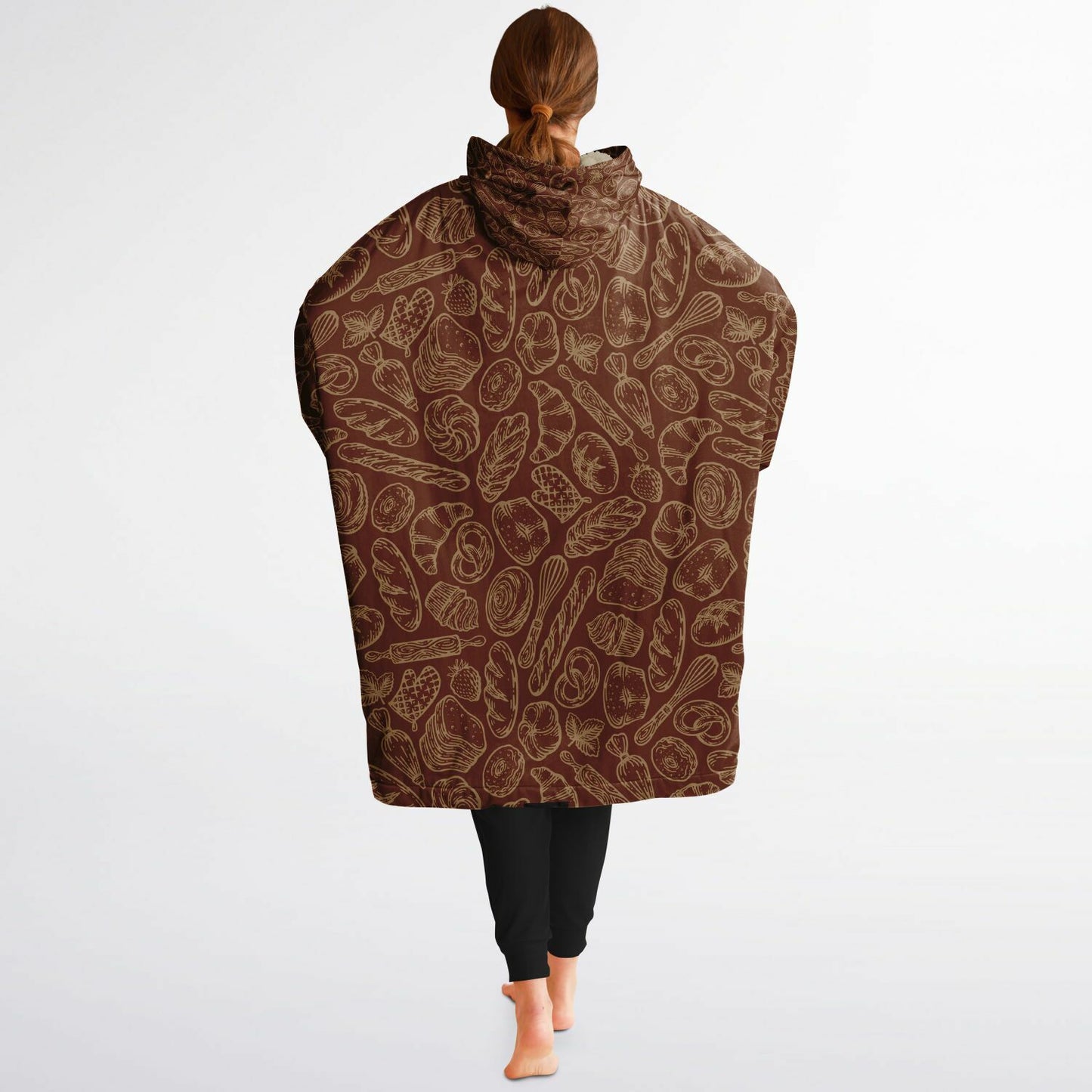 Maroon Baking Snug Hoodie