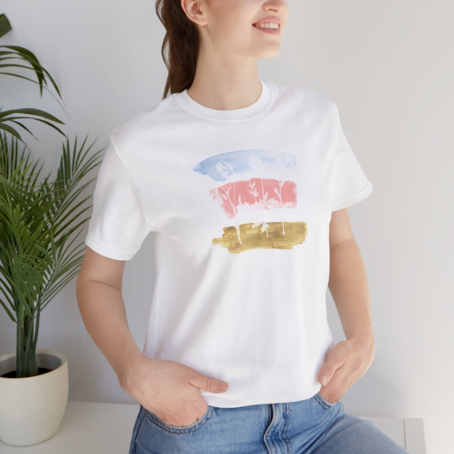 Pastel Petals T-Shirt - Morning Mate Design