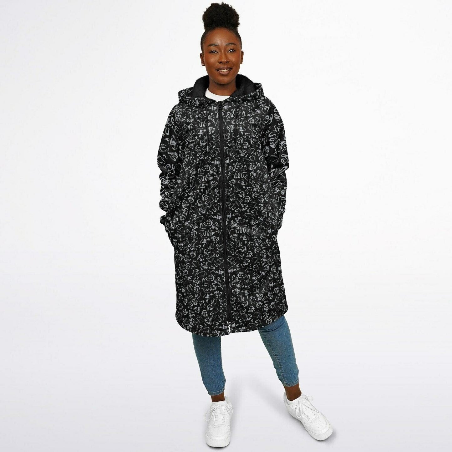 Silver Crazy Cup Sipper Cloak - Morning Mate Design
