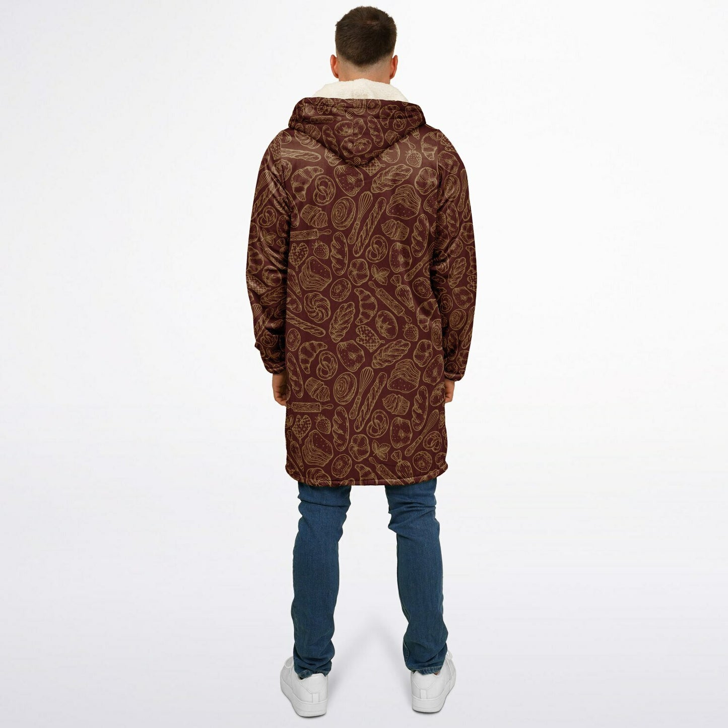 Baking Brown Zipper Cloak