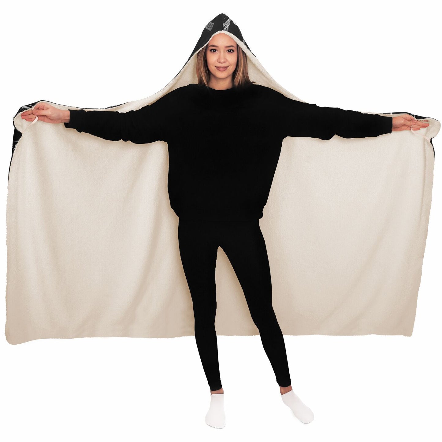 Baking Hooded Blanket