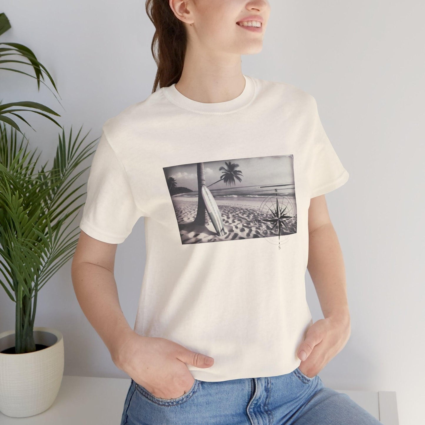 Summer Beach T-Shirt - Morning Mate Design