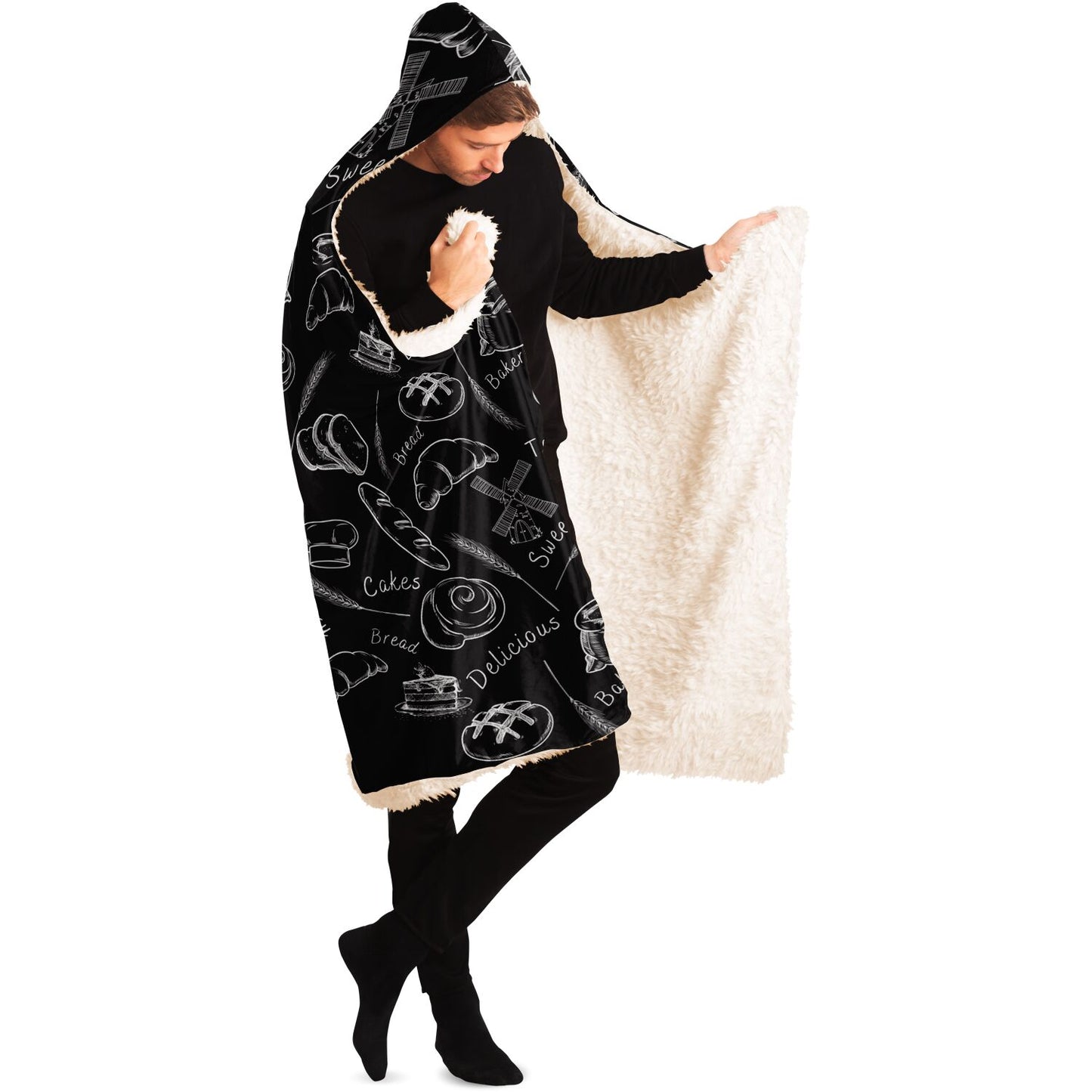 Baking Hooded Blanket
