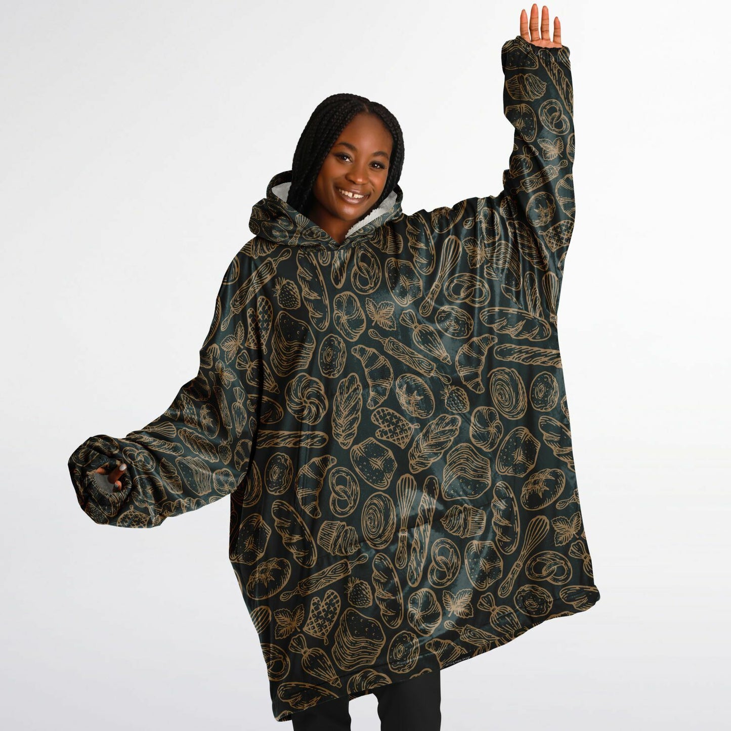 Green Baking Snug Hoodie