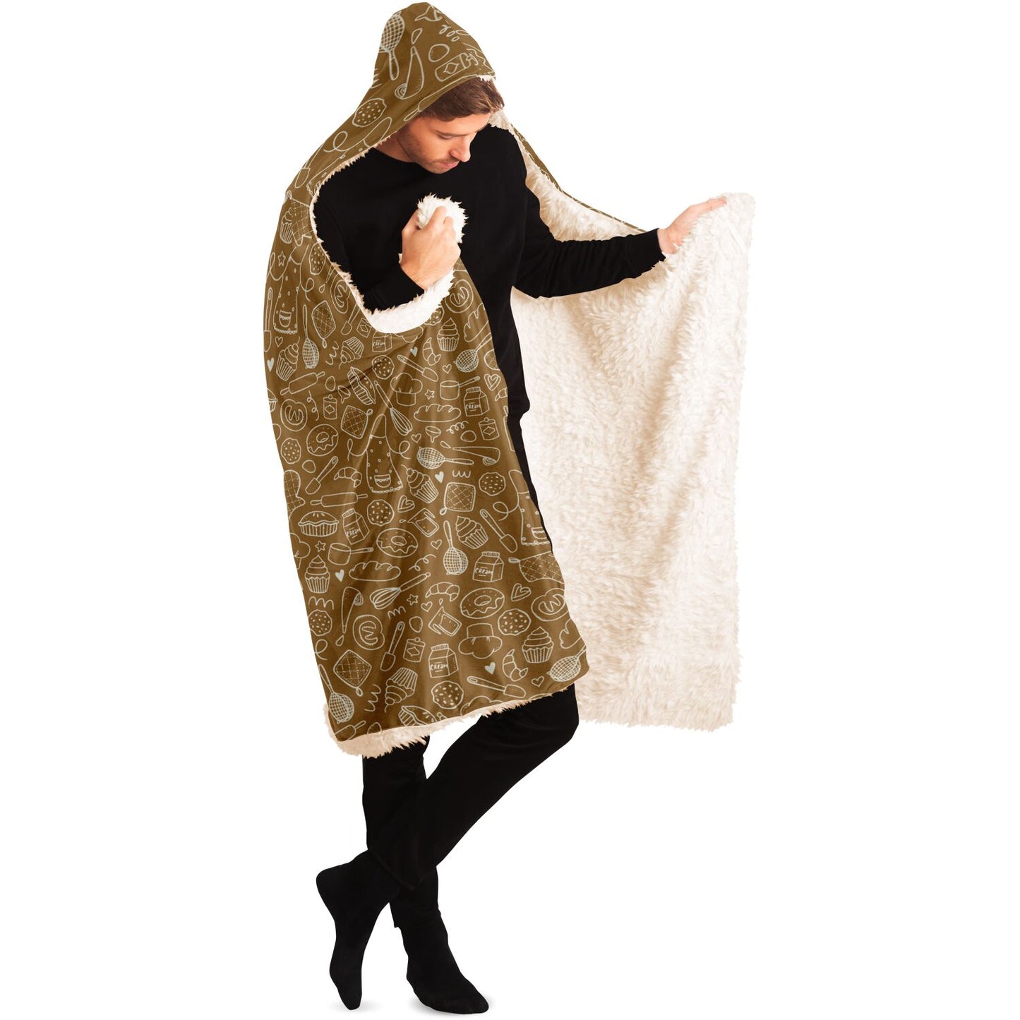 Funny Baking Hooded Blanket