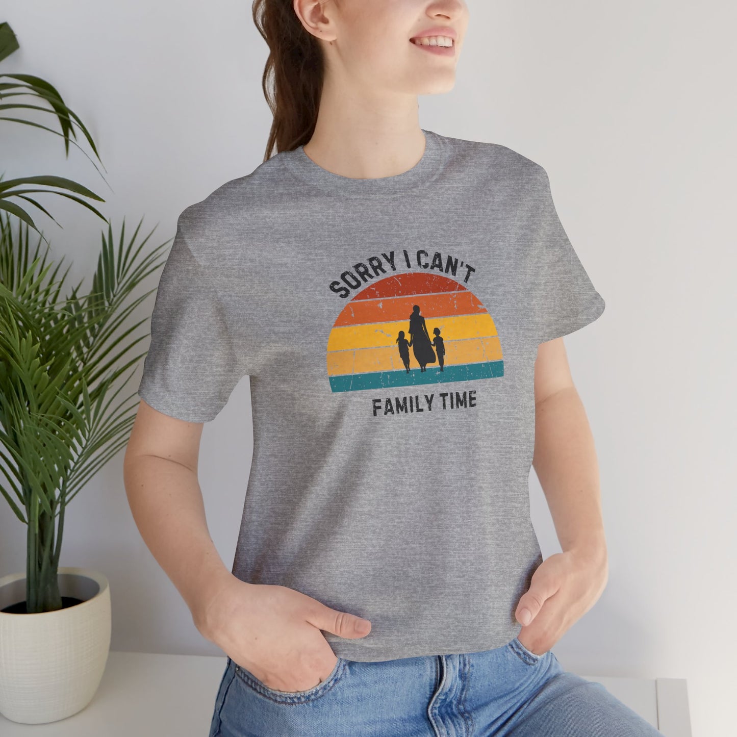 It's Family Time - Mom & Two Kids T-Shirt - Morning Mate Design
