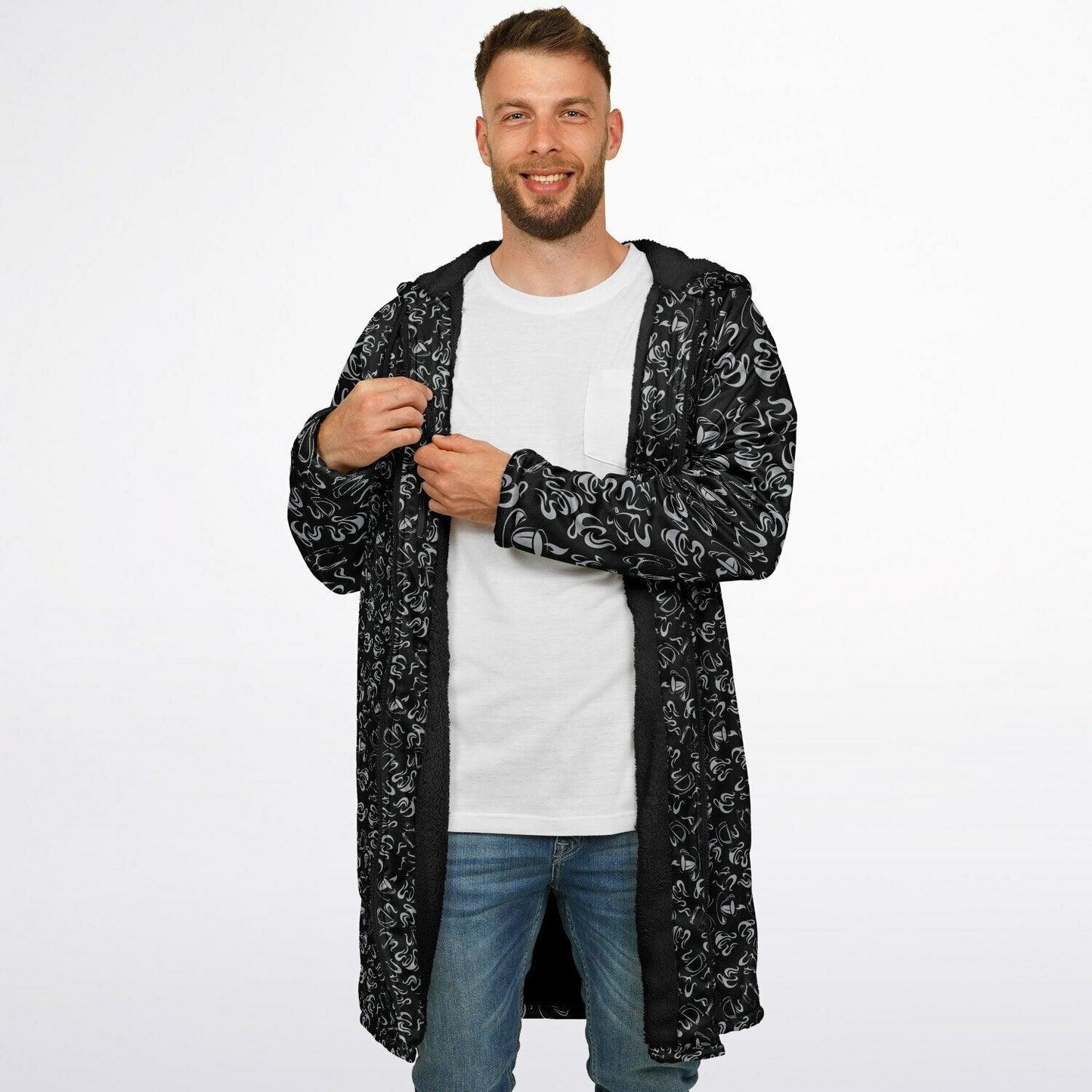 Silver Crazy Cup Sipper Cloak - Morning Mate Design
