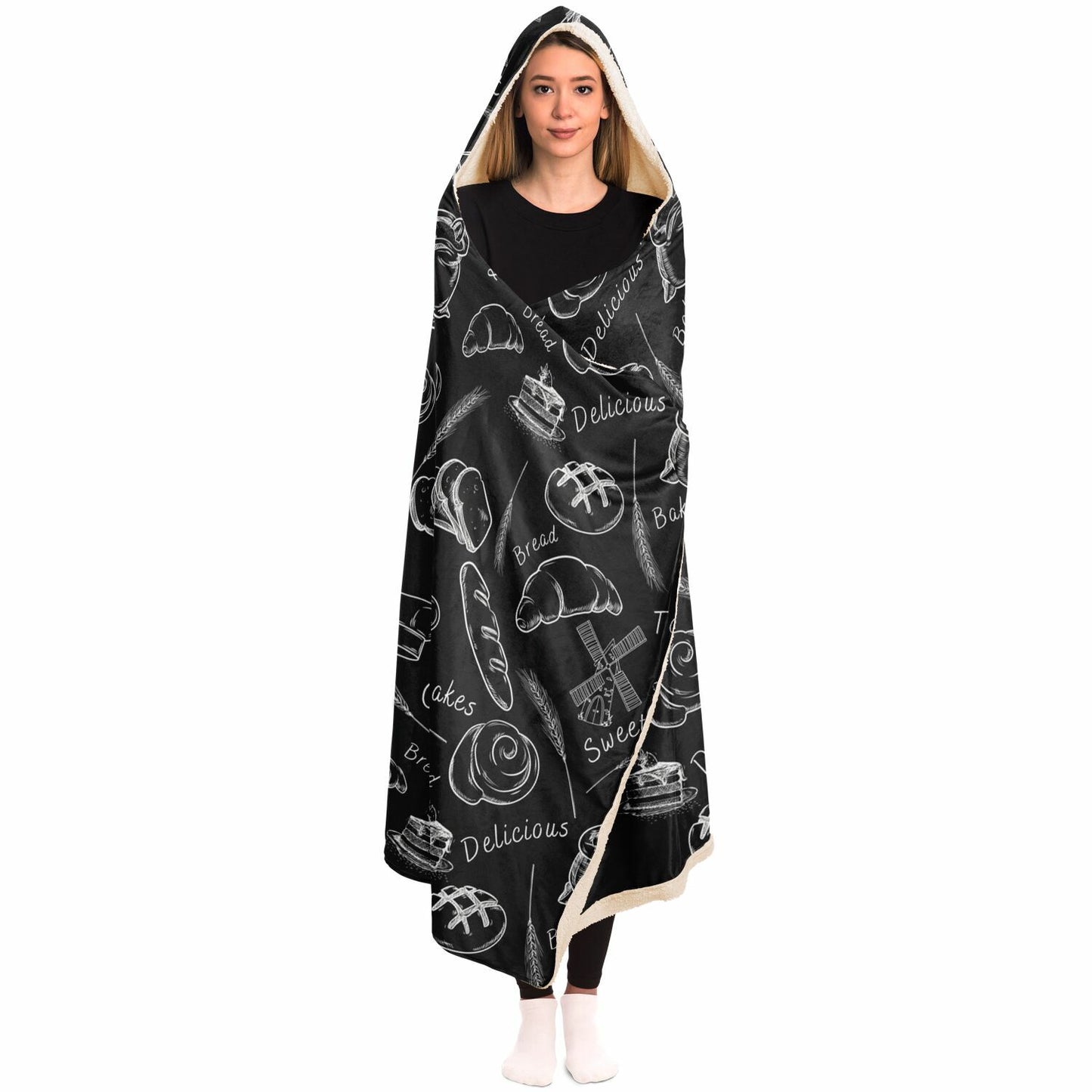 Baking Hooded Blanket