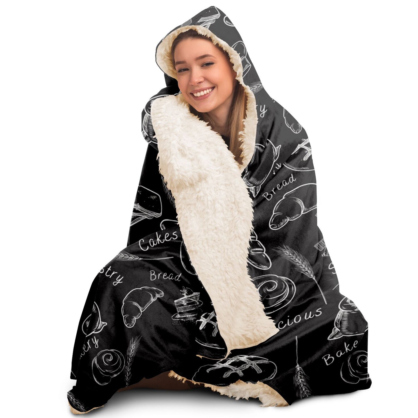 Baking Hooded Blanket