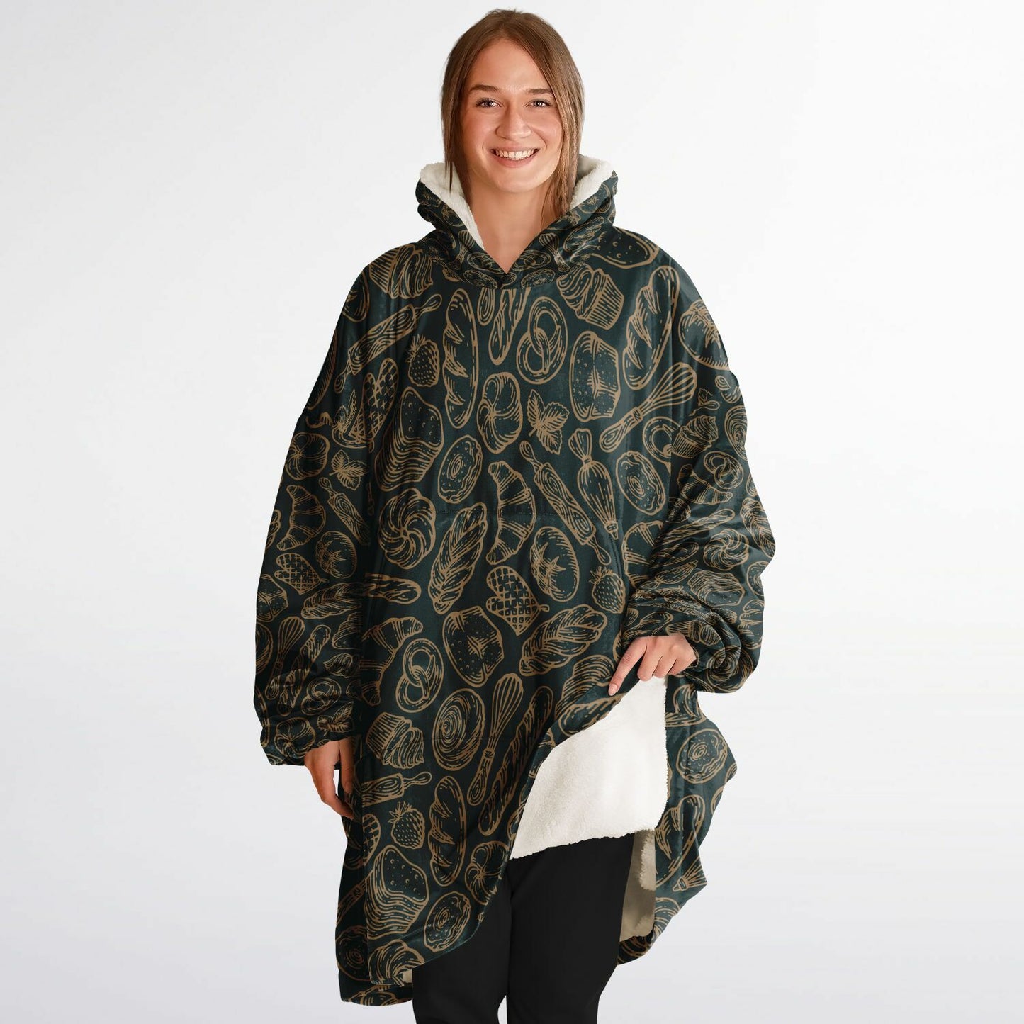 Green Baking Snug Hoodie