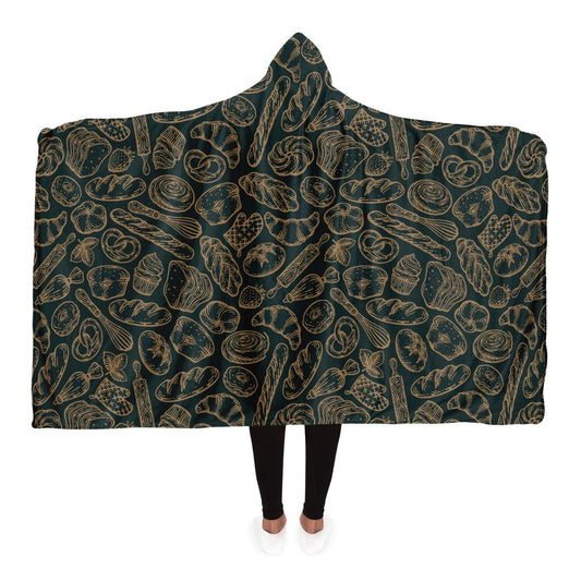 Baking Green Hooded Blanket - Morning Mate Design