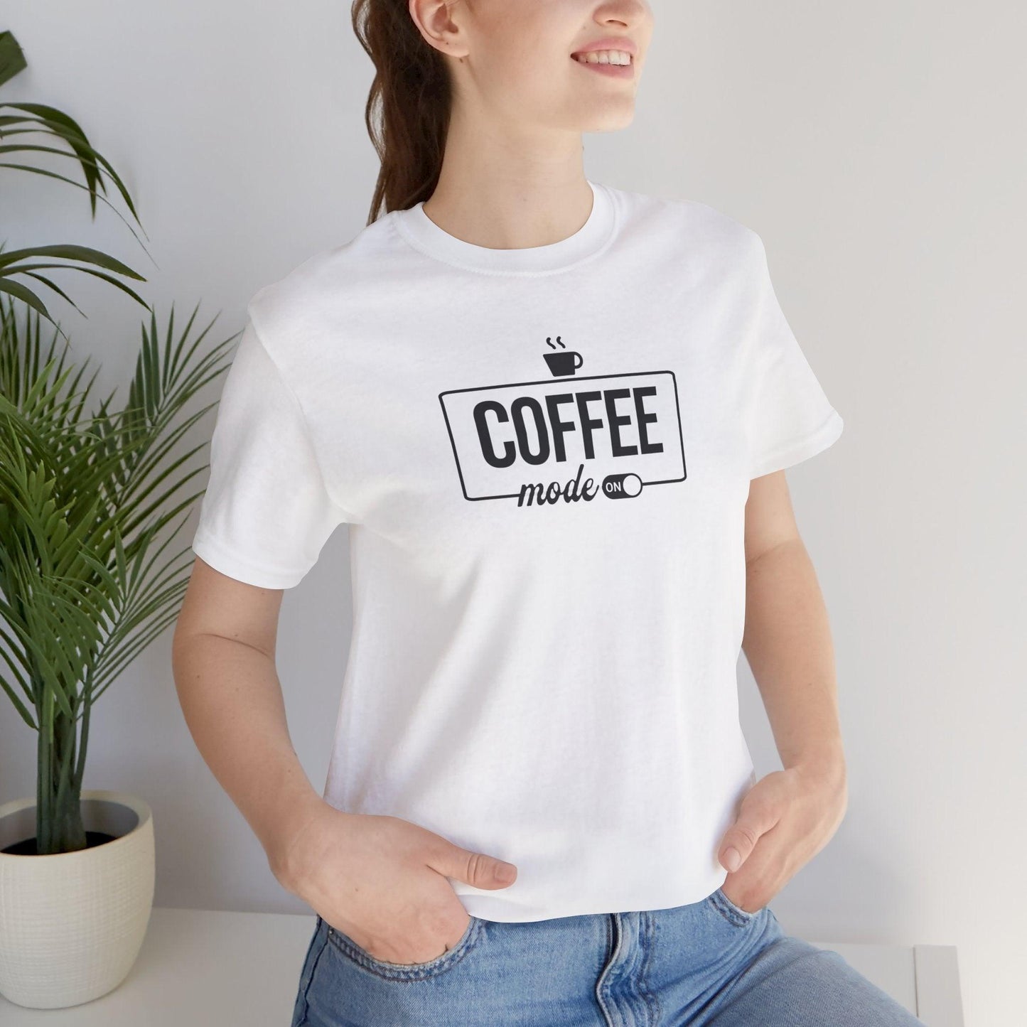 Coffee Mode On T-Shirt - Morning Mate Design
