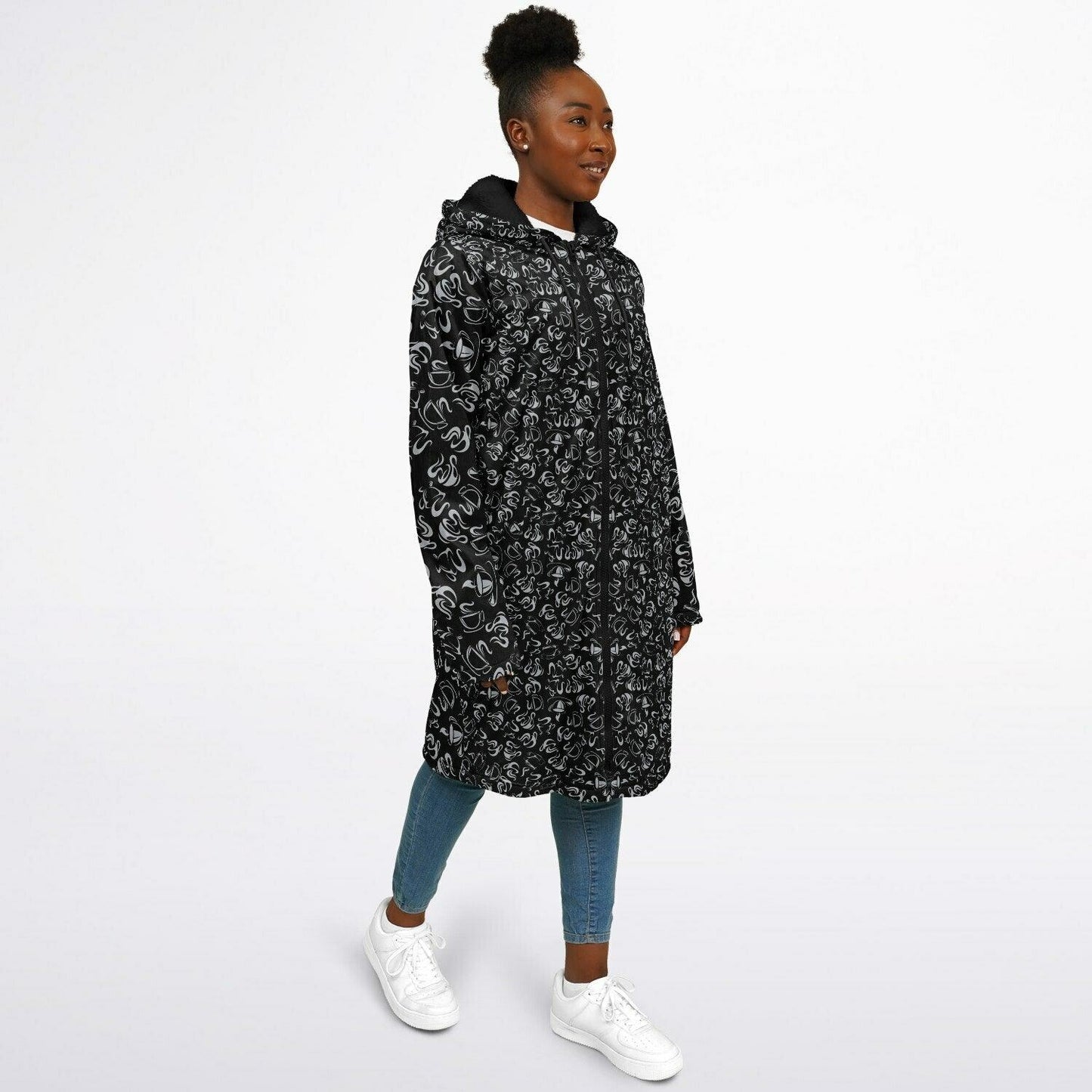 Silver Crazy Cup Sipper Cloak - Morning Mate Design