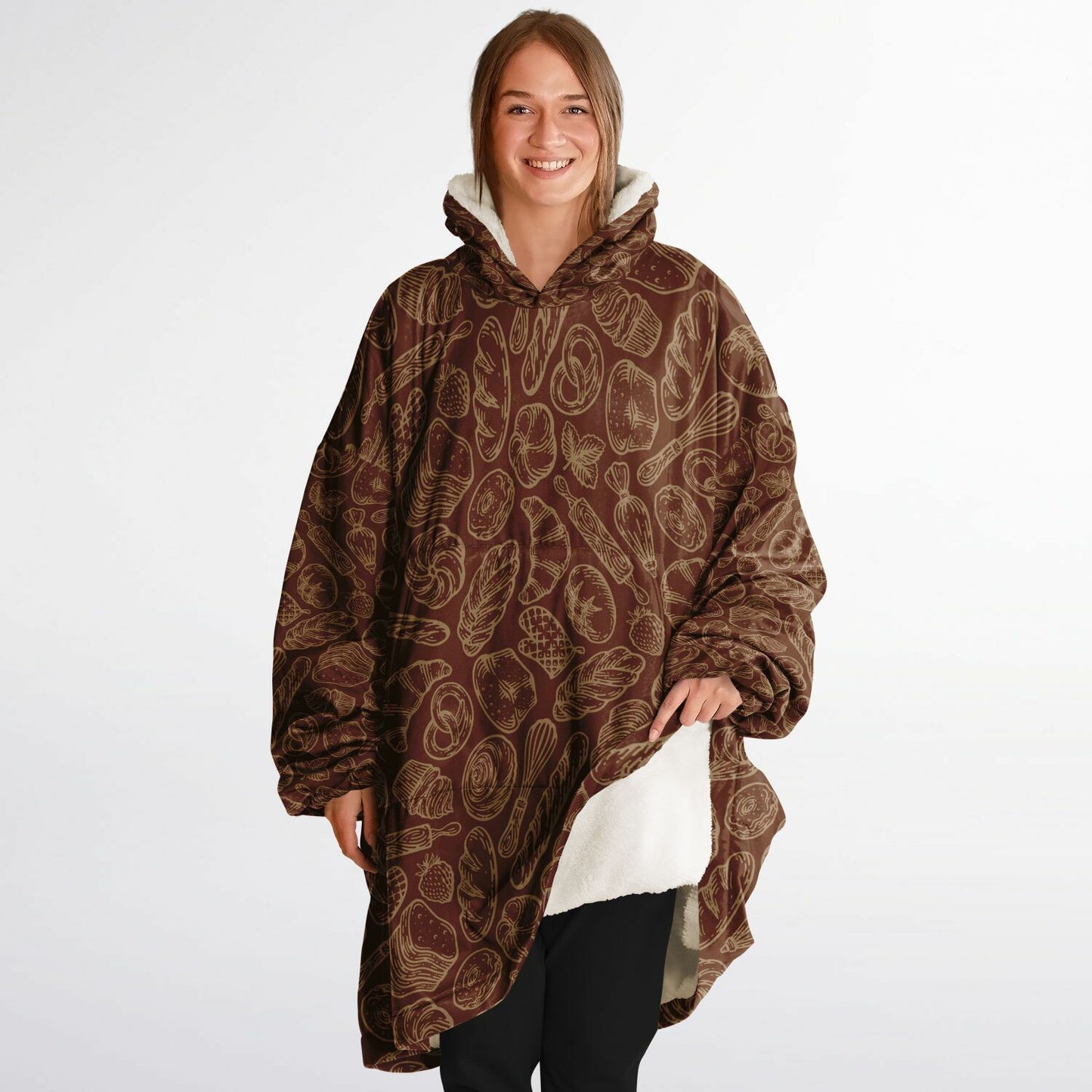 Maroon Baking Snug Hoodie
