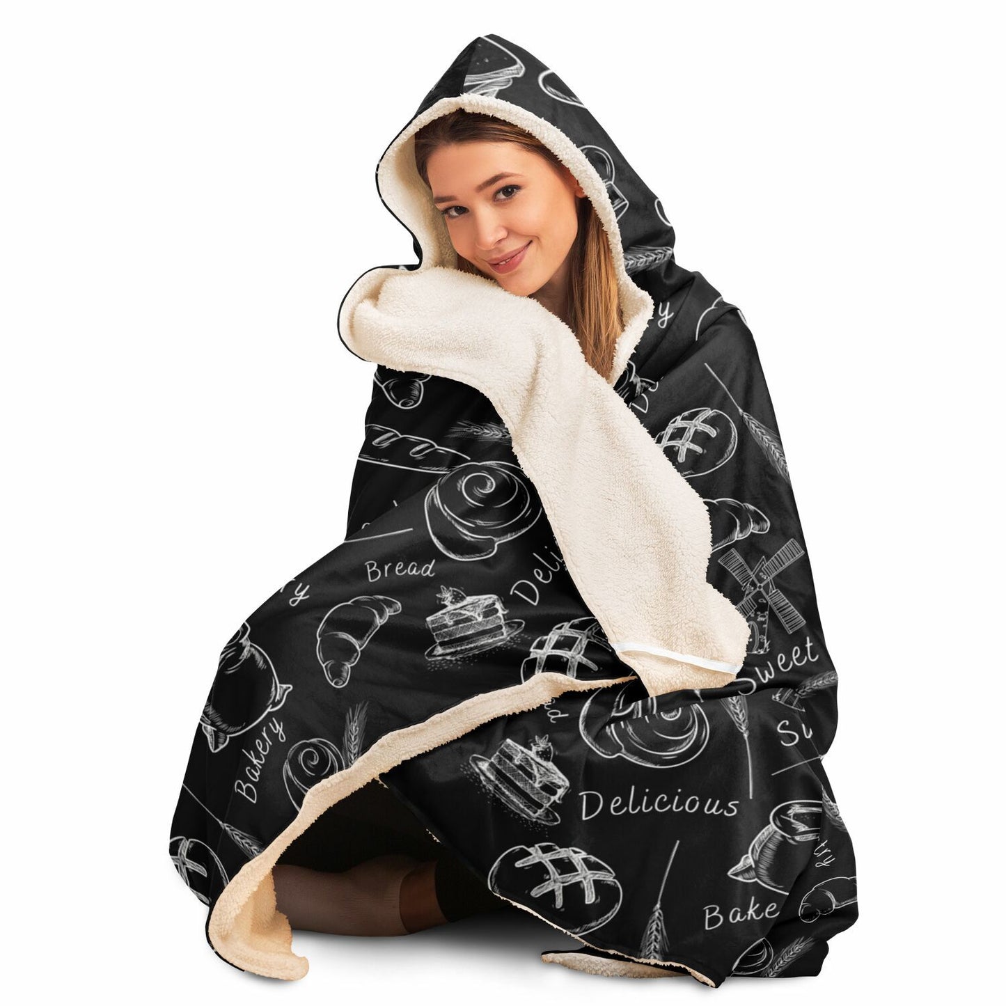 Baking Hooded Blanket