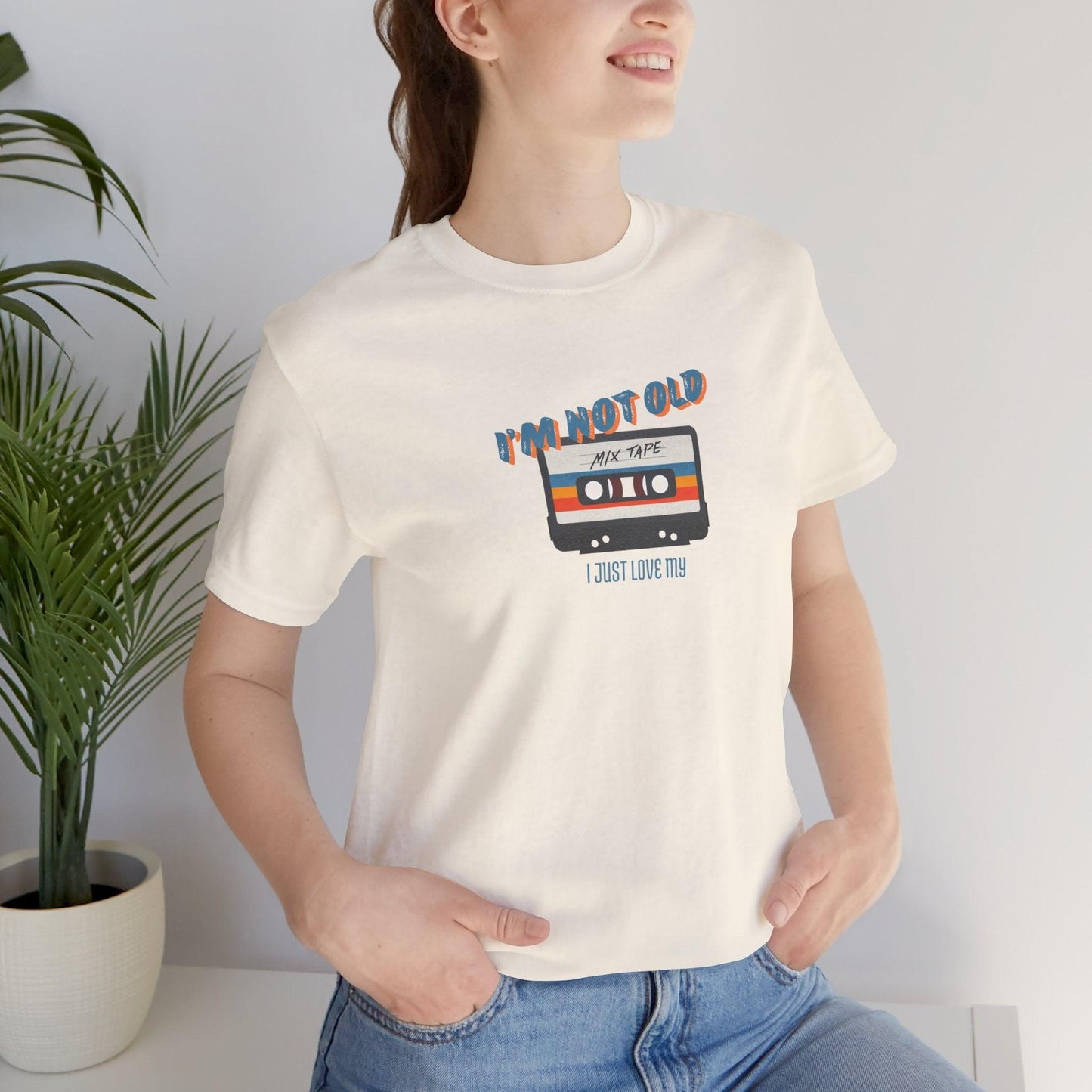 I'm Not Old I Just Like My Mixtape T-Shirt - Morning Mate Design