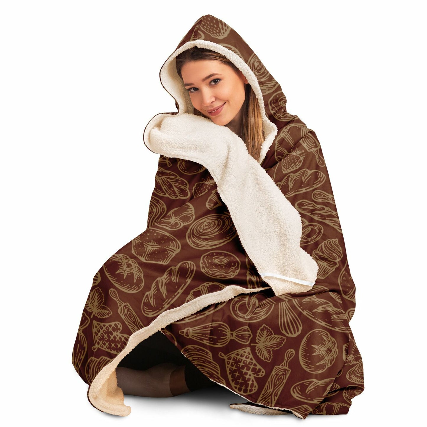 Baking Dream Hooded Blanket