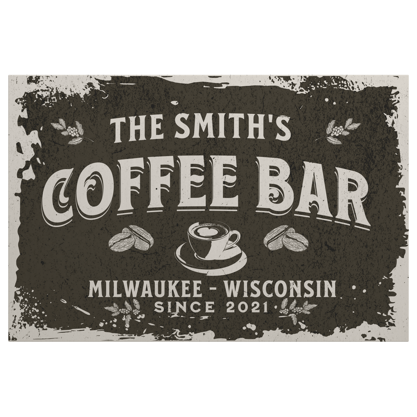 Coffee Canvas 6 |Dark - Morning Mate Design