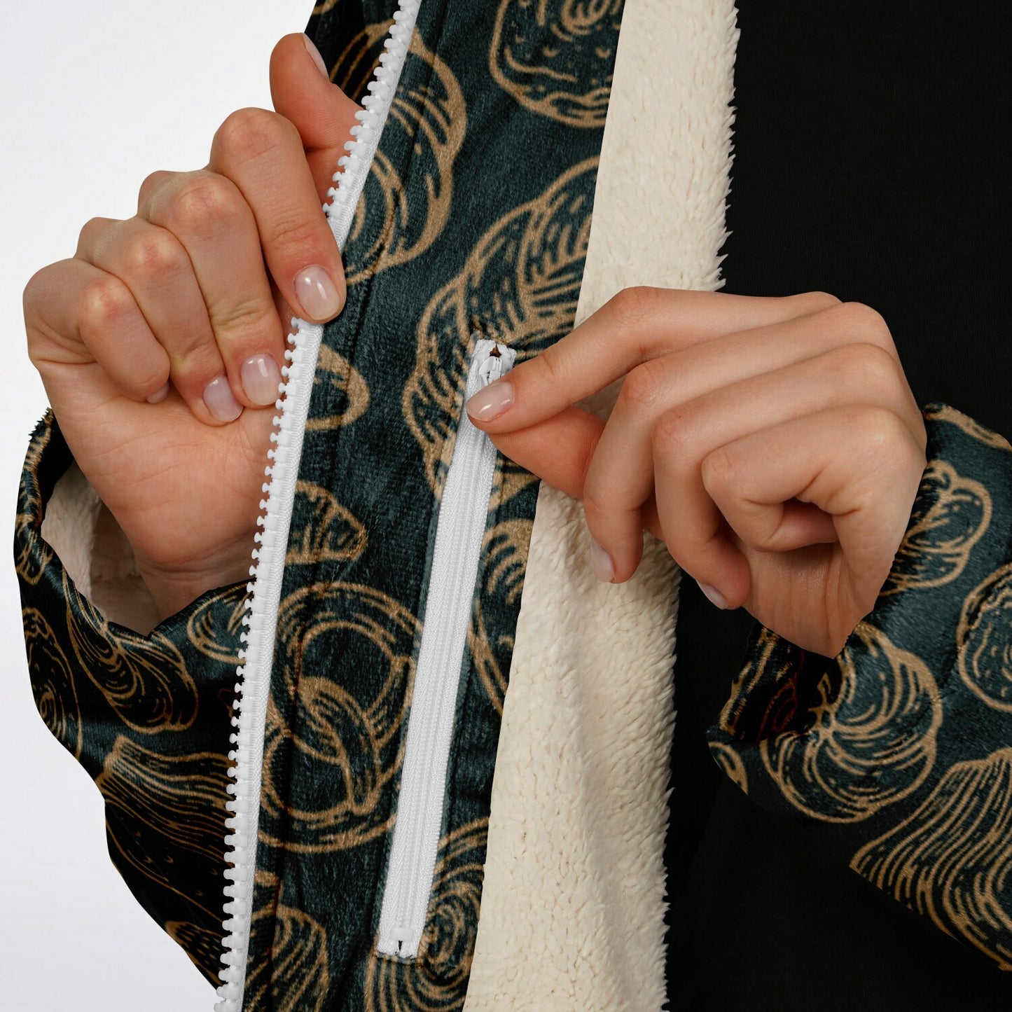 Baking Zipper Cloak