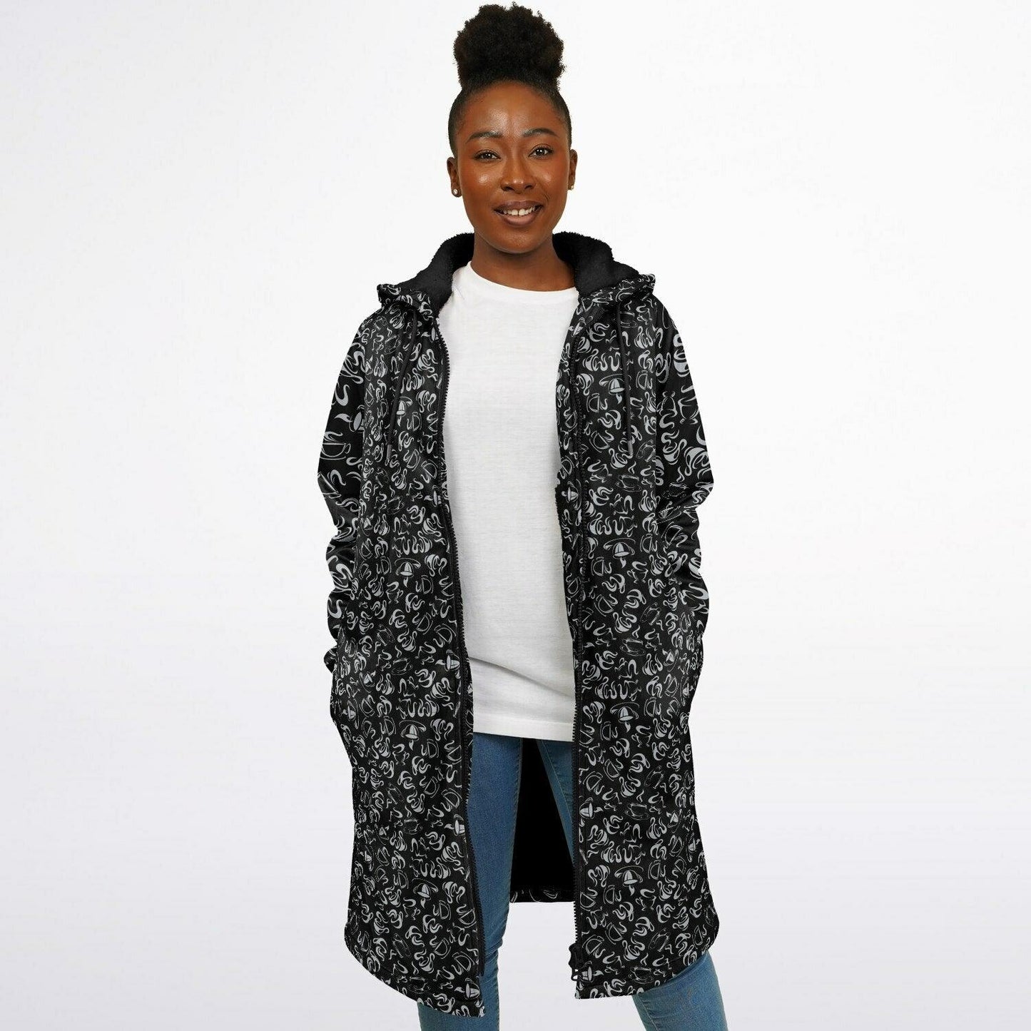 Silver Crazy Cup Sipper Cloak - Morning Mate Design