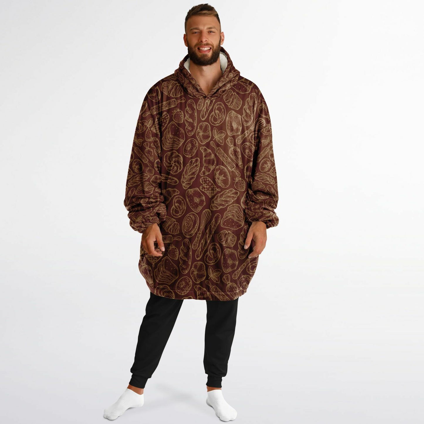 Maroon Baking Snug Hoodie