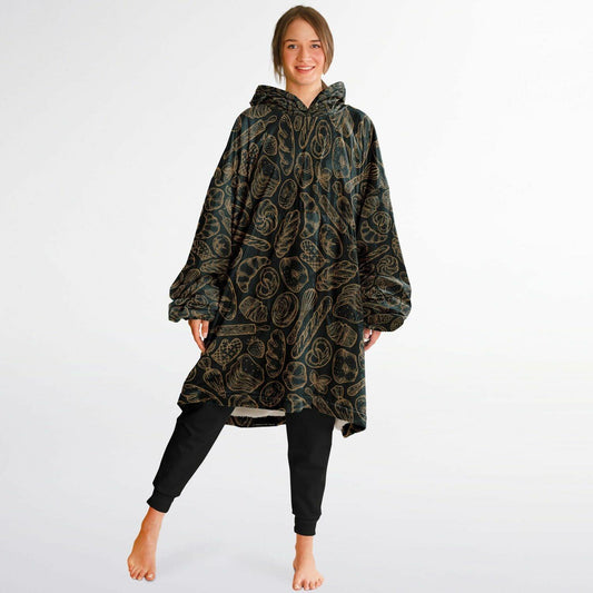 Green Baking Snug Hoodie - Morning Mate Design