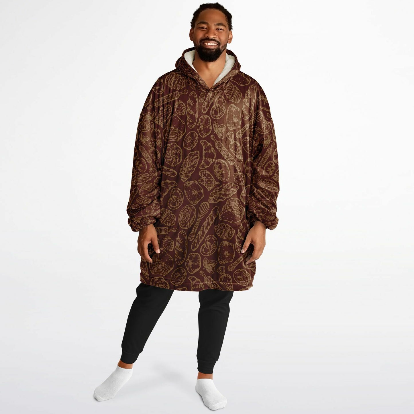 Maroon Baking Snug Hoodie