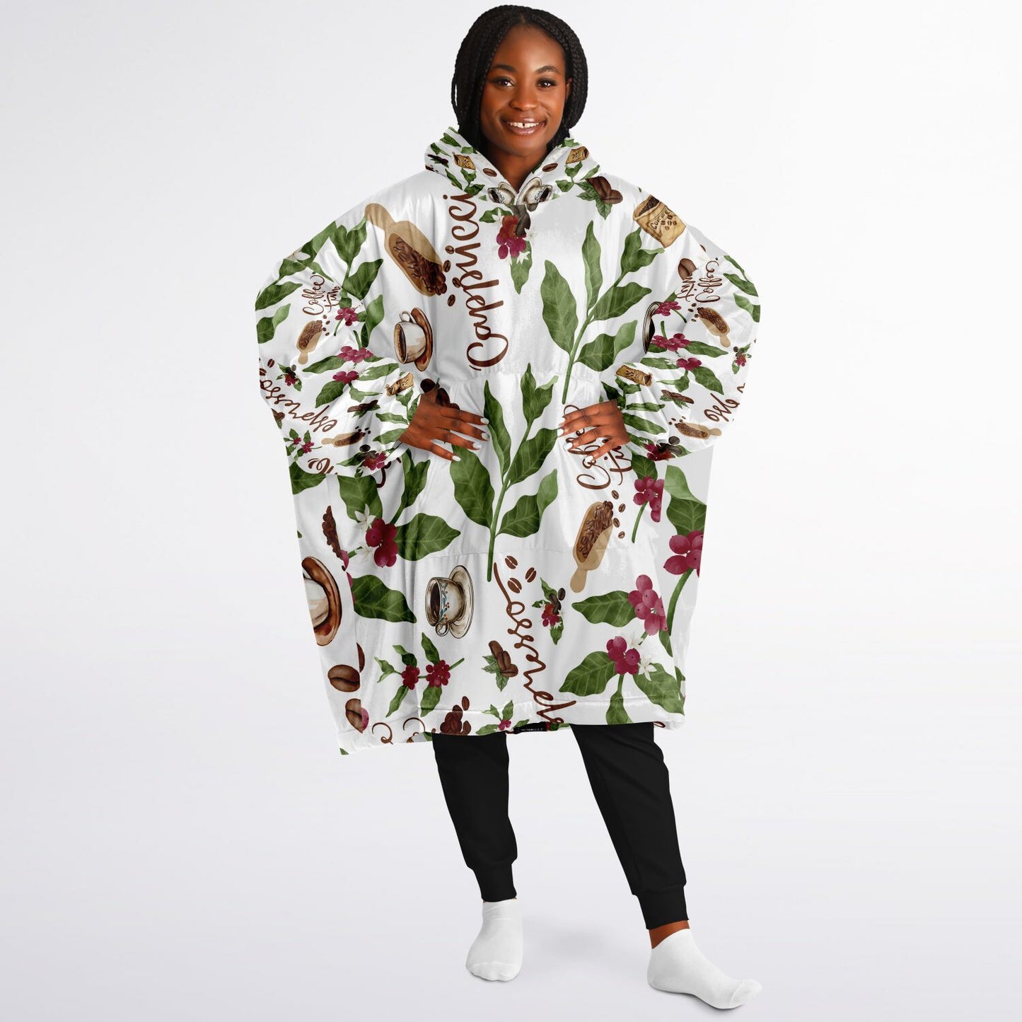 Coffee Leaves Snug Hoodie