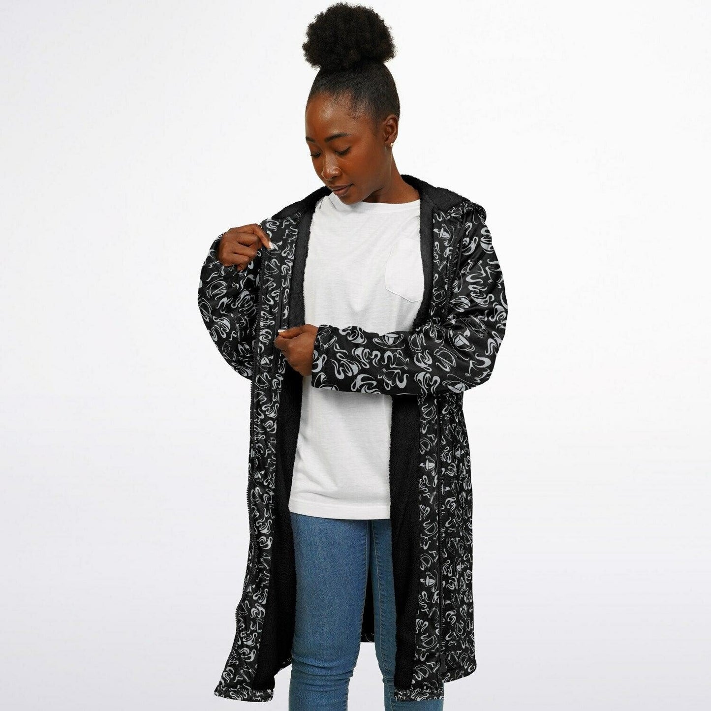 Silver Crazy Cup Sipper Cloak - Morning Mate Design