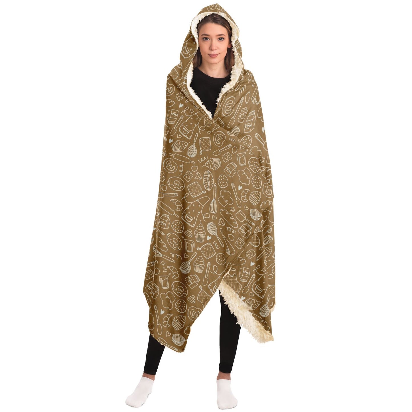 Funny Baking Hooded Blanket