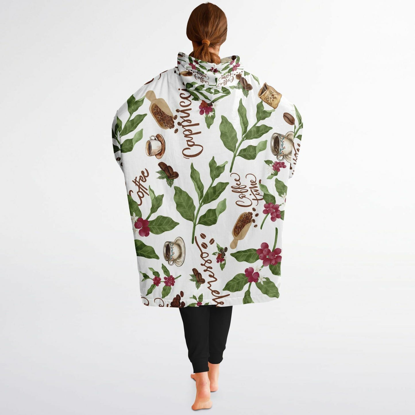 Coffee Leaves Snug Hoodie
