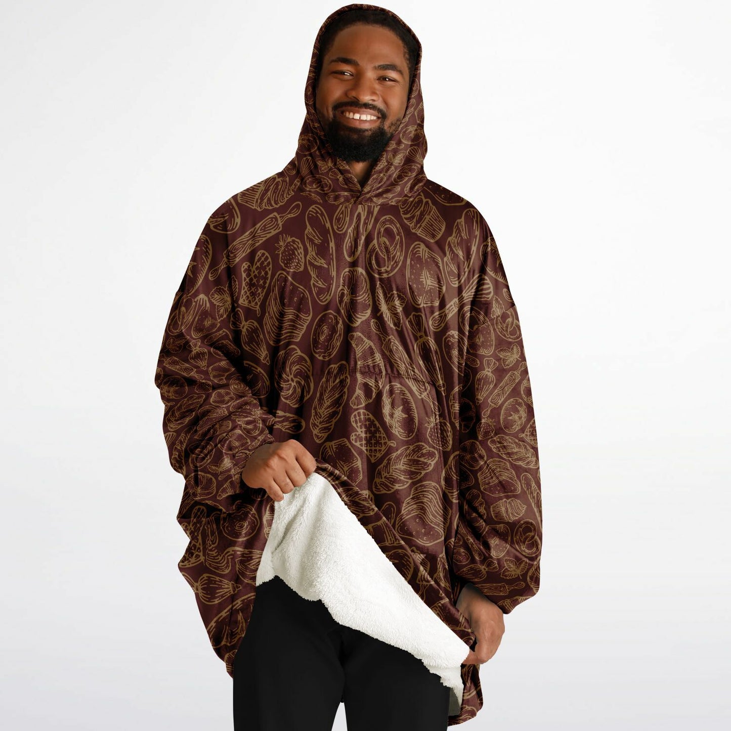 Maroon Baking Snug Hoodie
