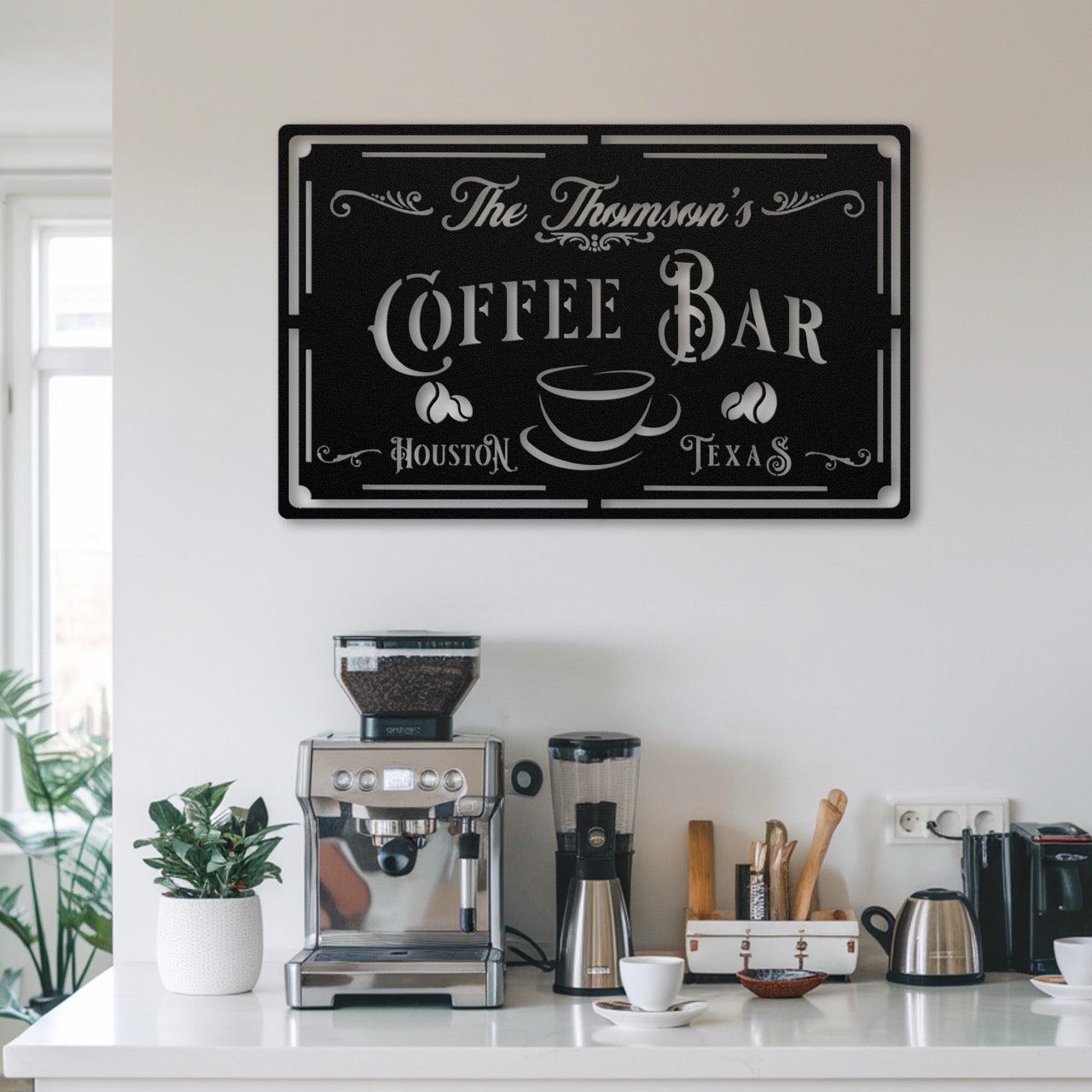 Coffee Vintage Metal Sign - Morning Mate Design
