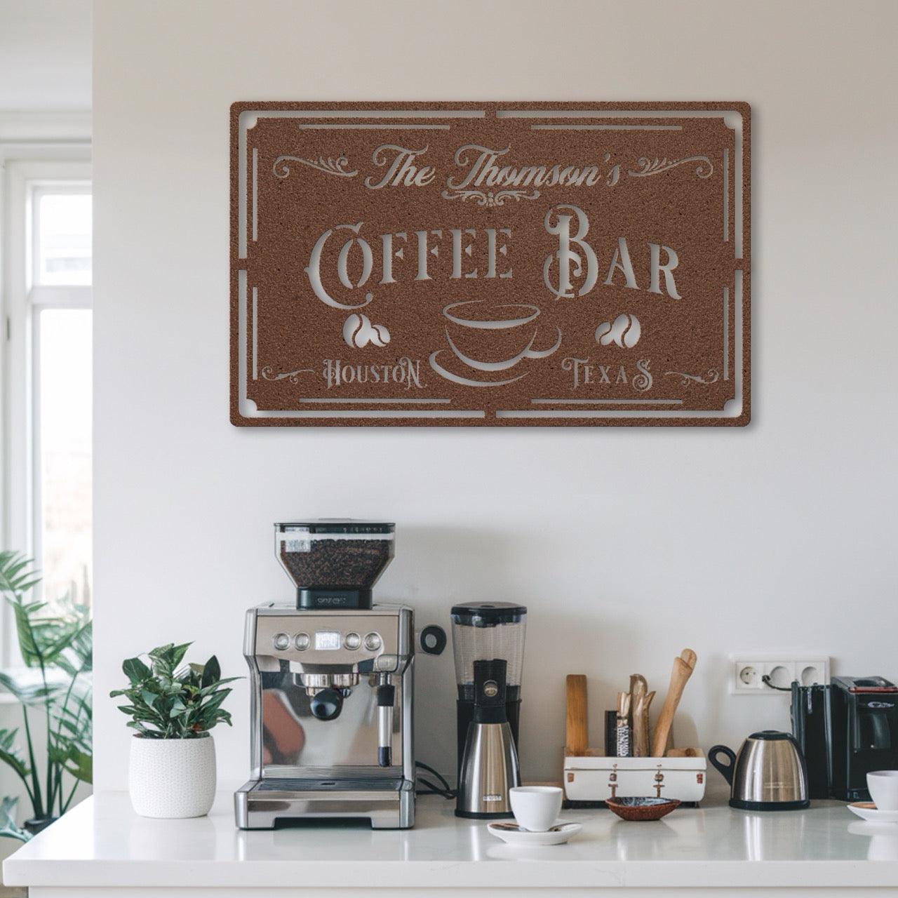 Coffee Vintage Metal Sign - Morning Mate Design