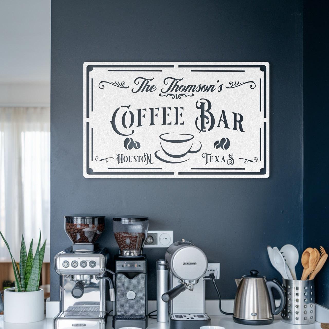 Coffee Vintage Metal Sign - Morning Mate Design