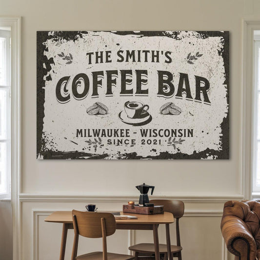 Coffee Canvas 5 |W&B - Morning Mate Design