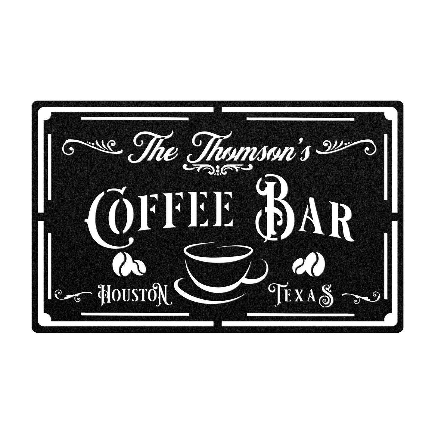 Coffee Vintage Metal Sign - Morning Mate Design