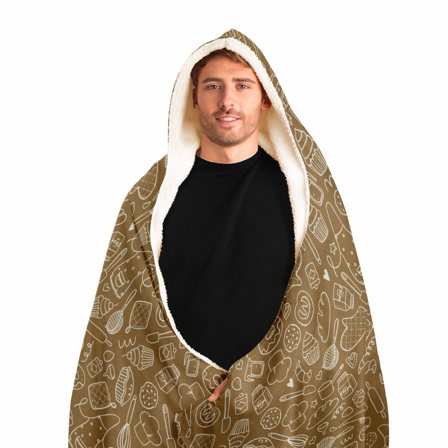 Funny Baking Hooded Blanket