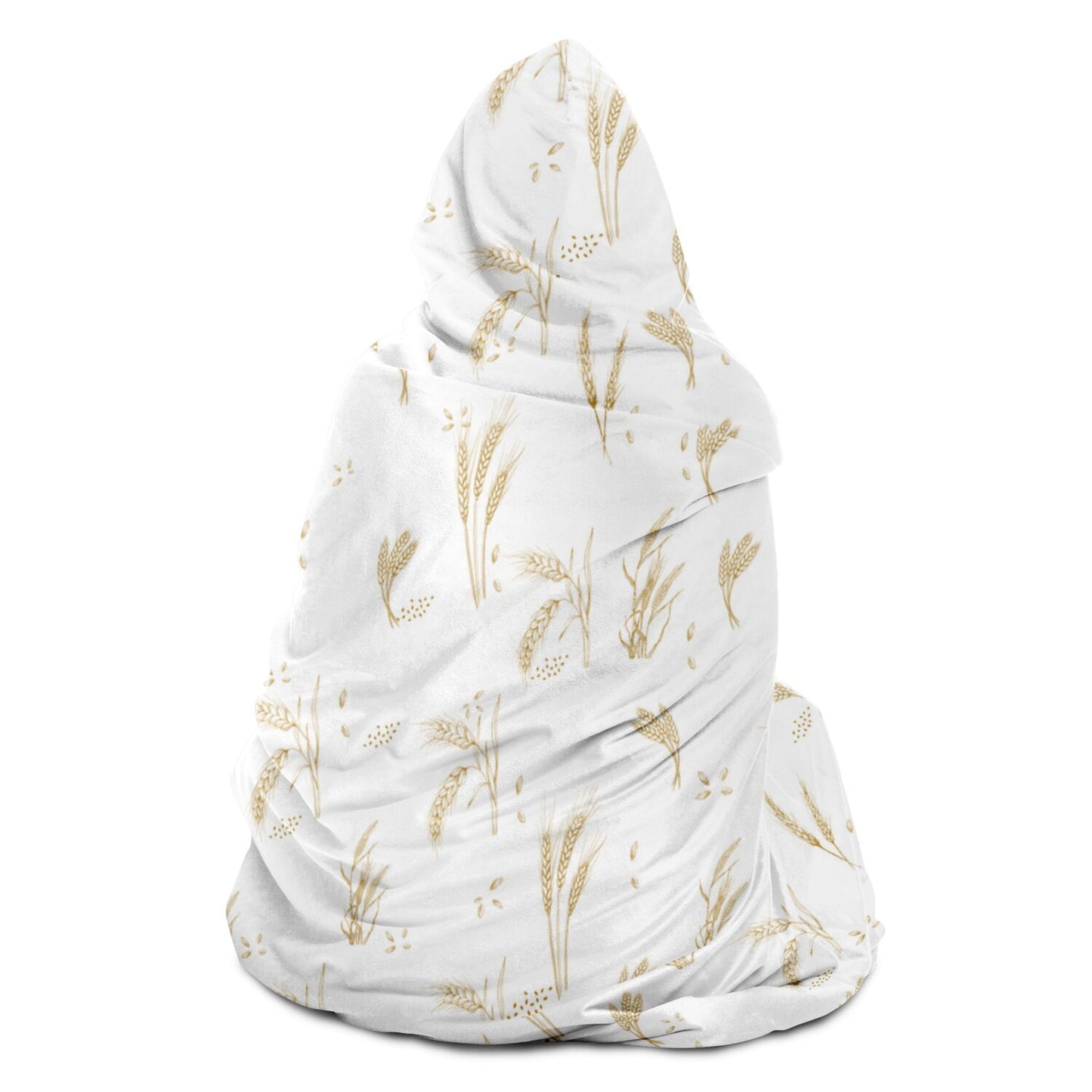 Wheat Hooded Blanket